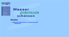 Desktop Screenshot of igweser.de
