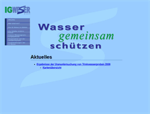 Tablet Screenshot of igweser.de